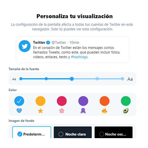 nuevo diseño de Twitter