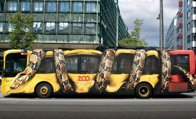 Street marketing en autobuses