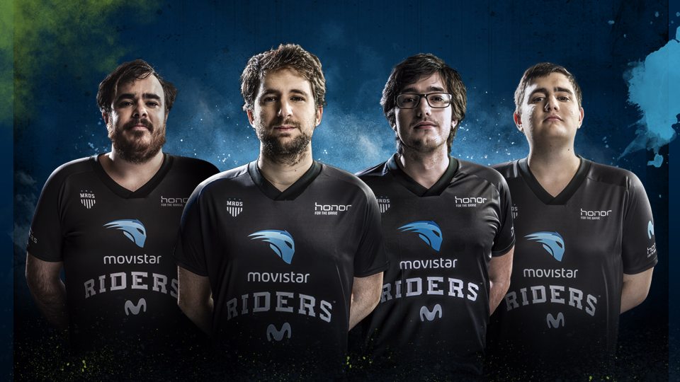 patrocinadores de esports en España: Movistar Riders