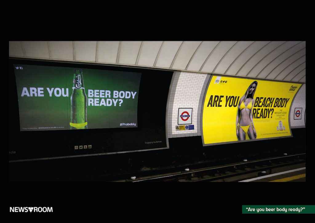 Cartel beer body Carlsberg