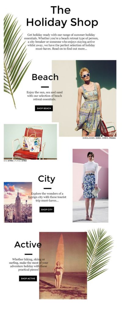 Fase consideración del Customer Journey: Newsletter 