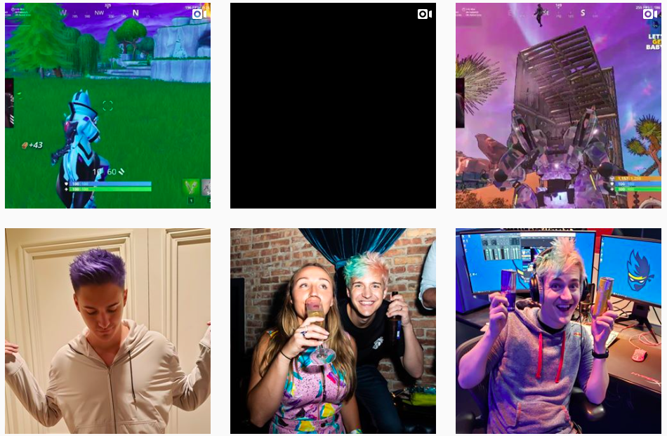 Instagram de Tyler Blevins