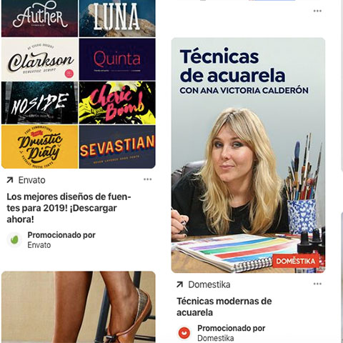 anuncios en pinterest
