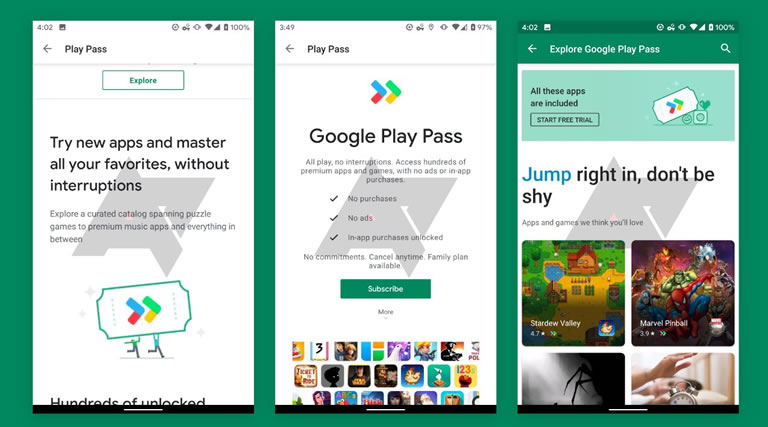 En qué consiste Google Play Pass