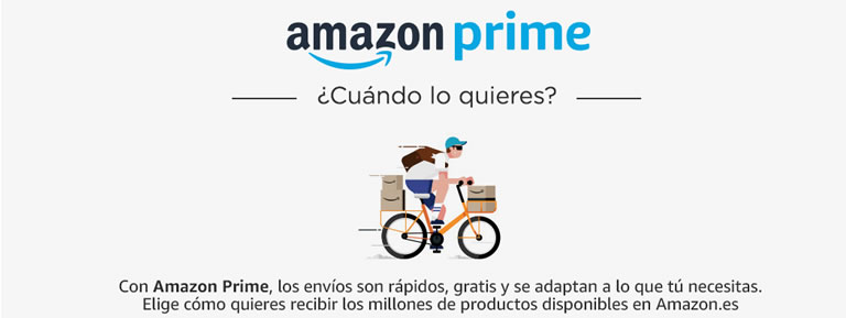 Transformaciones digitales en el sector retail: Amazon Prime