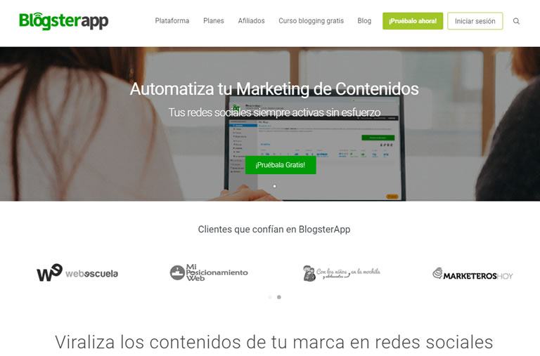herramientas para community managers: Blogsterapp