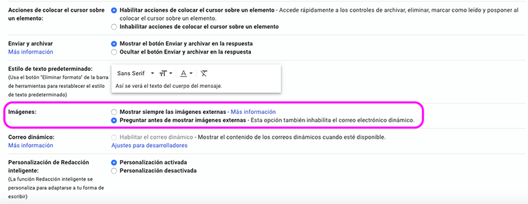 correo electrónico