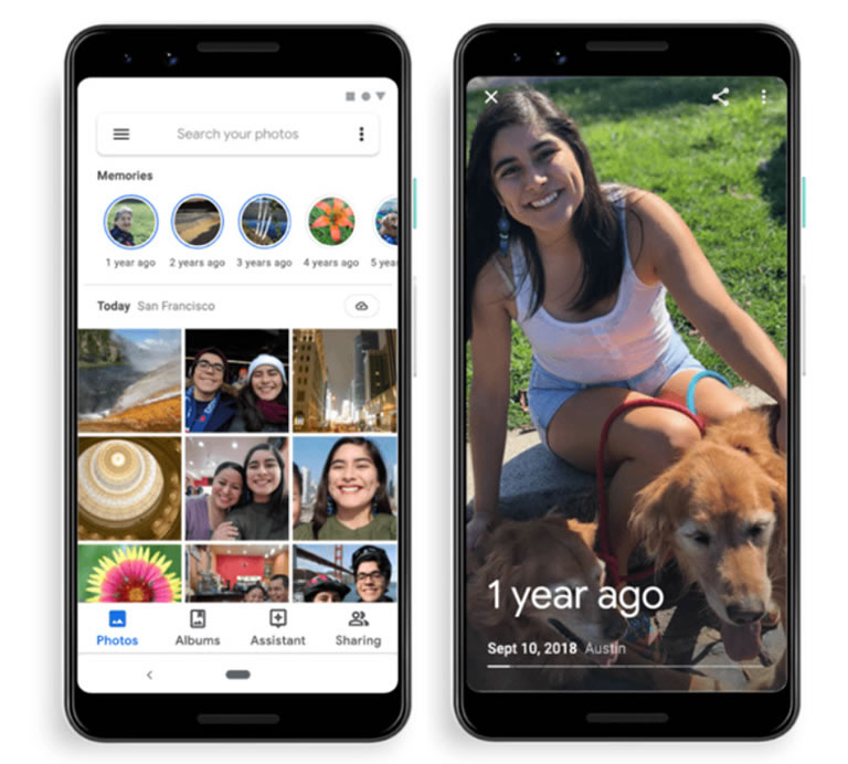 Google Photos Recuerdos