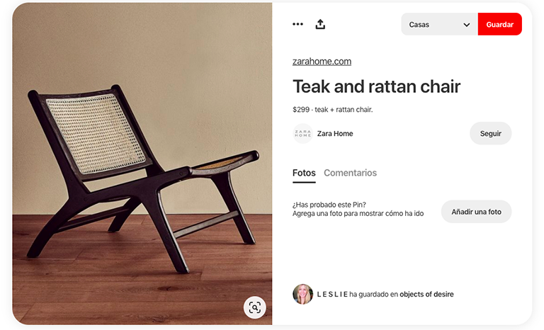 pin de producto de zara home
