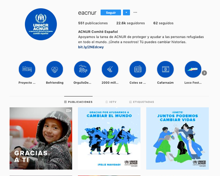 redes sociales ongs