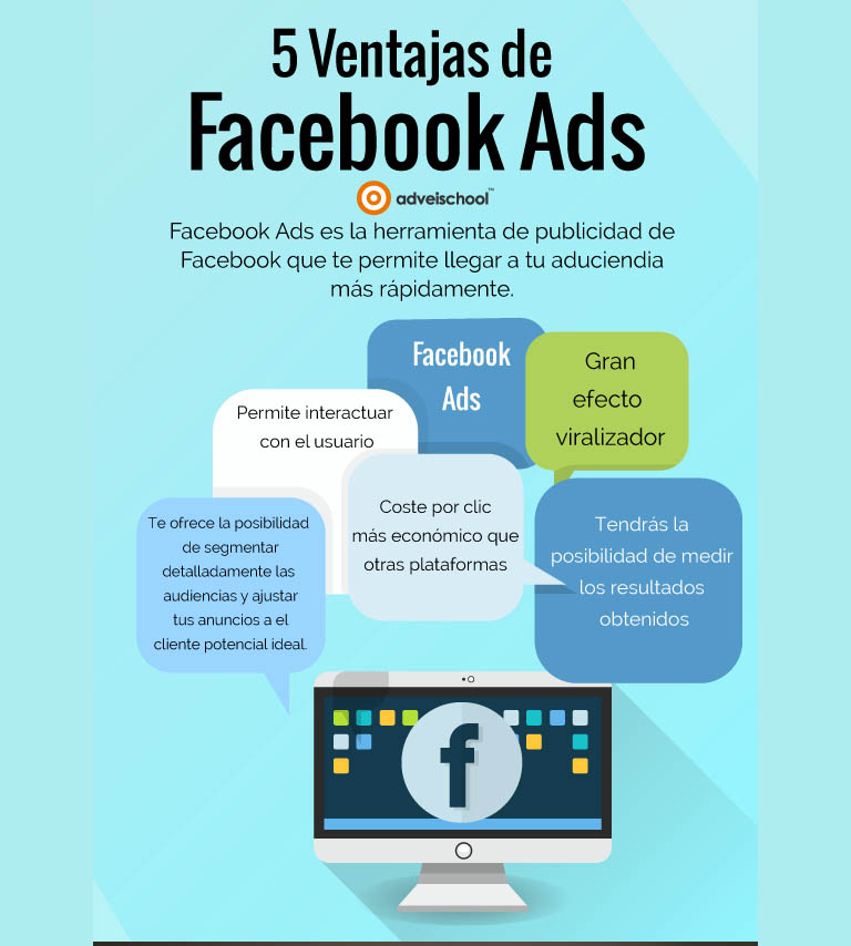 Ventajas de publicitarse con Facebook Ads