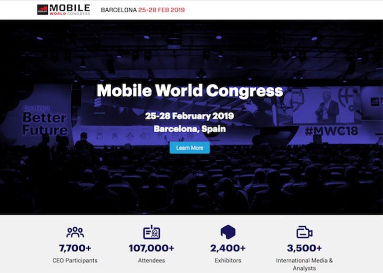 Landing page para eventos