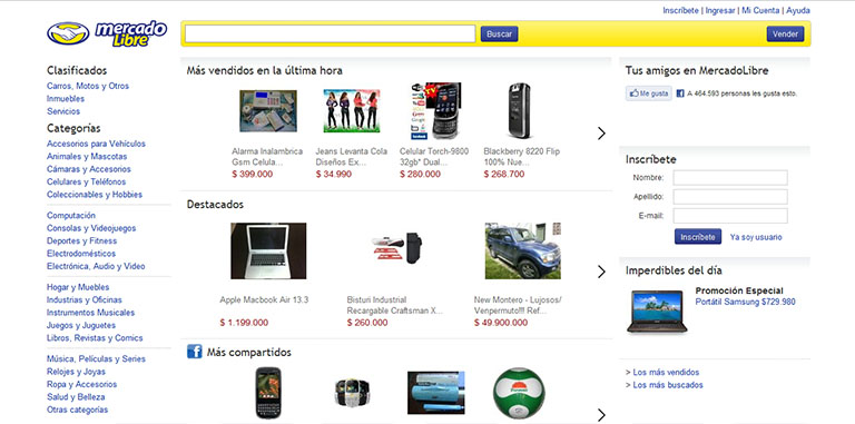 Países de Latam que más compran en marketplaces: Mercado Libre