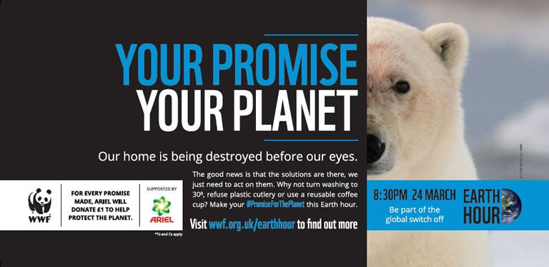 Marketing ecológico: WWF + Ariel