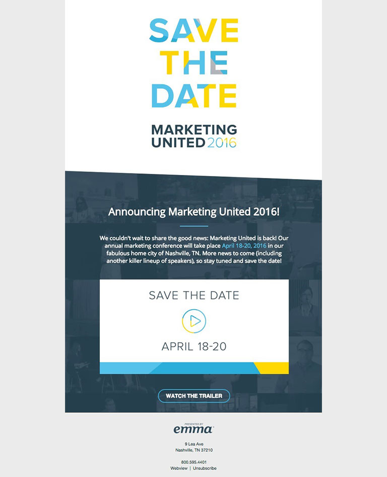 Email Marketing para promocionar eventos: Captar asistentes para tus eventos