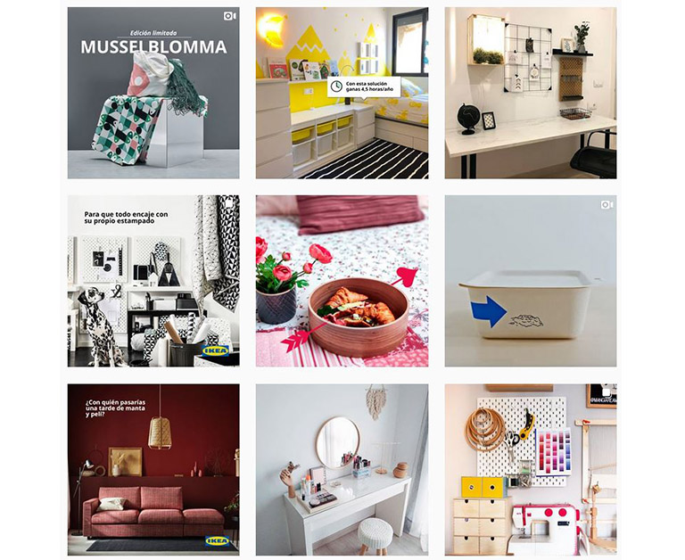 Instagram de IKEA