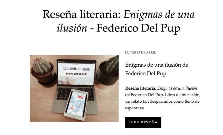 Call to action grande y visible