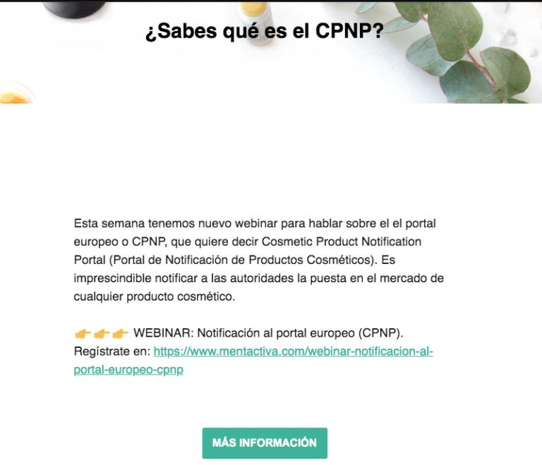 CTAS en email marketing originales: el mensaje