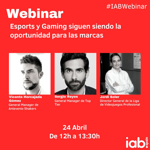 webinar: Esports y Gaming siguen siendo la oportunidad para las marcas