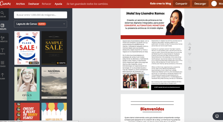 Pasos para crear tu e-book