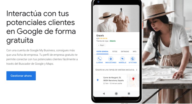 Google My Bussines para que tus clientes te encuentren