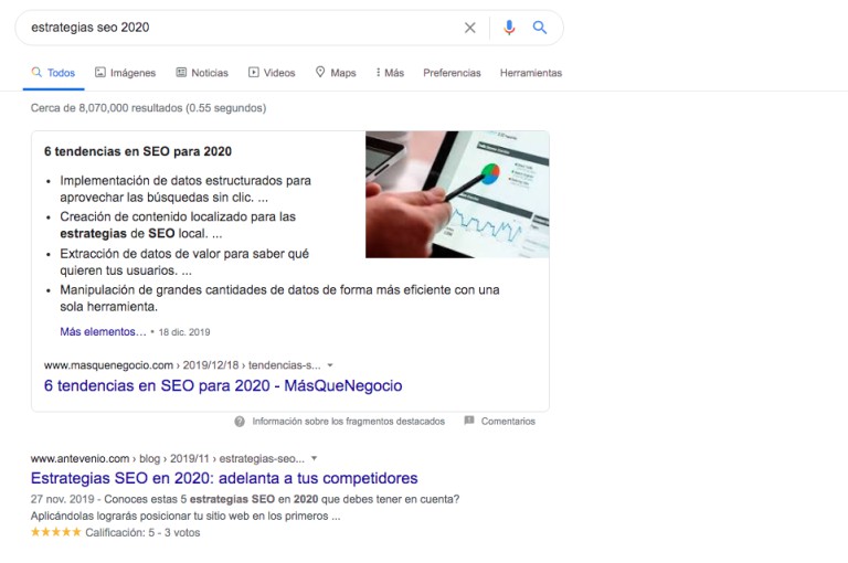 Antevenio SEO