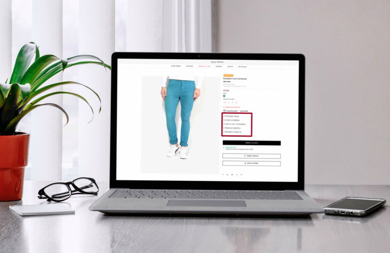 descripciones unicas de productos que son