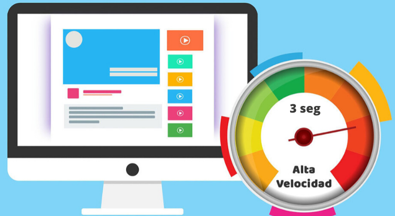 Tiempo ideal de velocidad de carga de tu sitio web