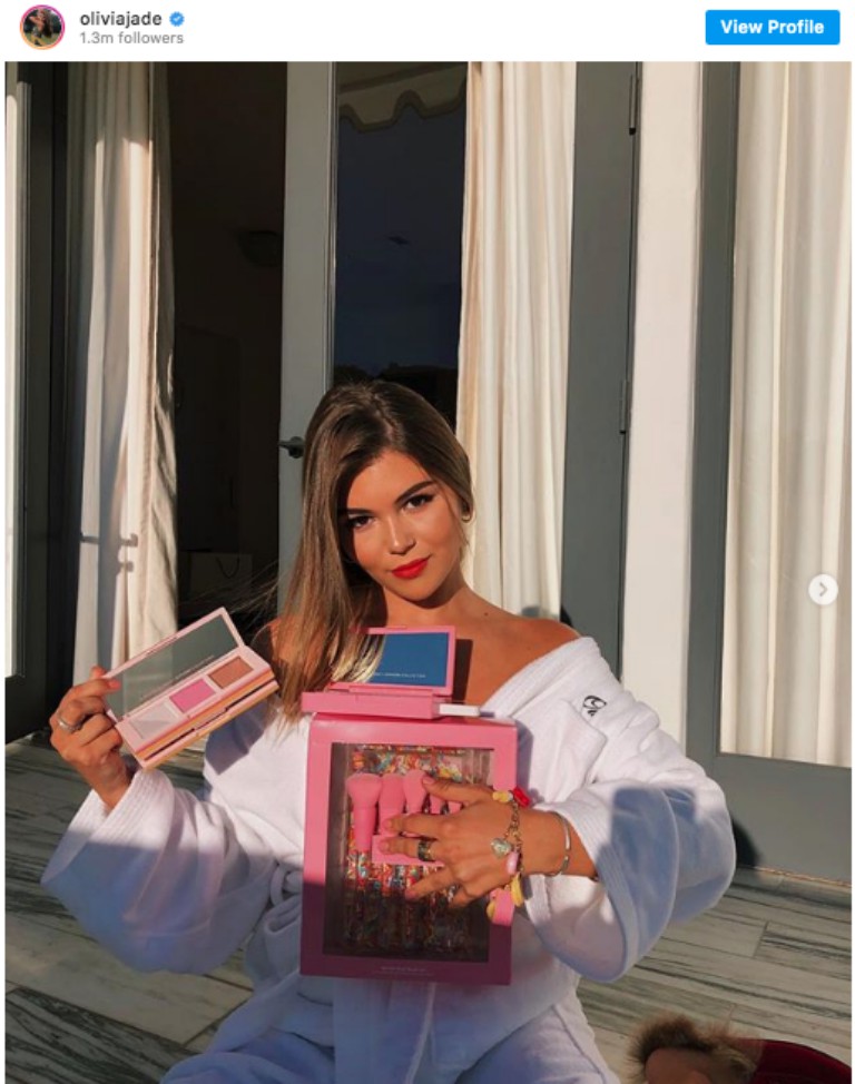 Nuevos usuarios: Olivia Jade