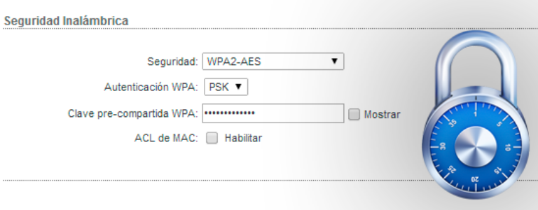 Conexión WPA2 para la seguridad de un blog en WordPress