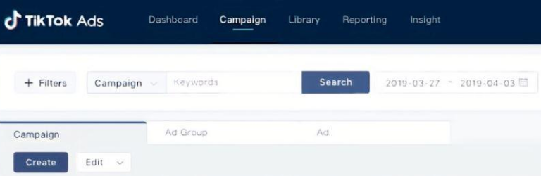 Crear campañas de anuncios en TikTok