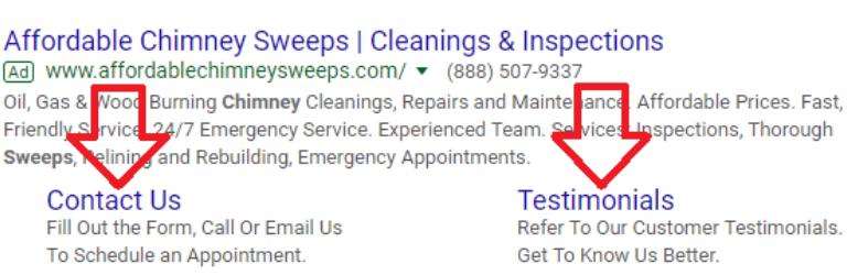 Extensiones para anuncios de Google Ads