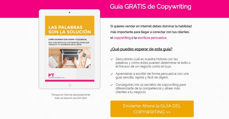 Guía de copywriting