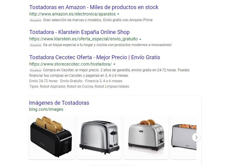 Alternativas a Google Ads: otros buscadores