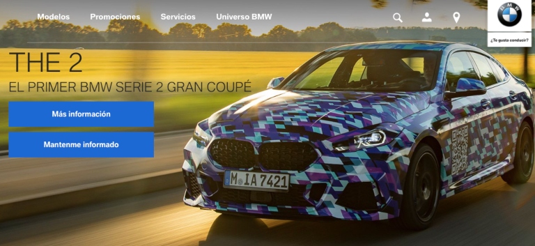 Landing pages para el sector automoción