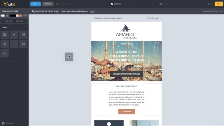 Plataforma de envíos de emails