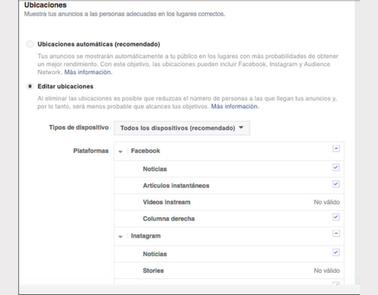 test A/B en Facebook