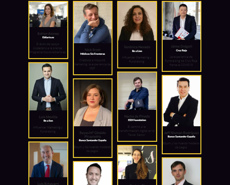 Digital Fundraising Hub. Ponentes