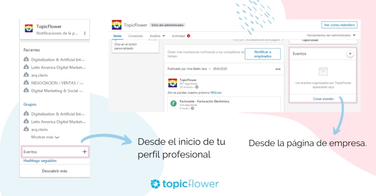 Cómo crear eventos en LinkedIn