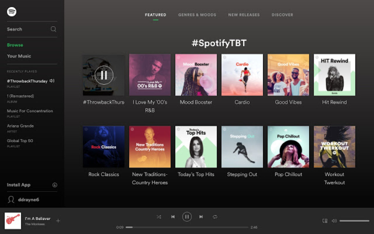 Estrategias de marketing en Spotify