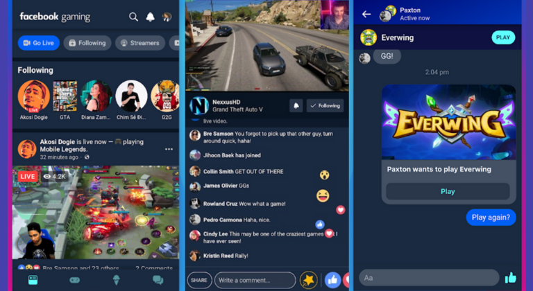 publicitarte en Facebook Gaming