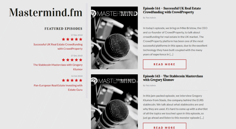 Adjuntar episodios al blog