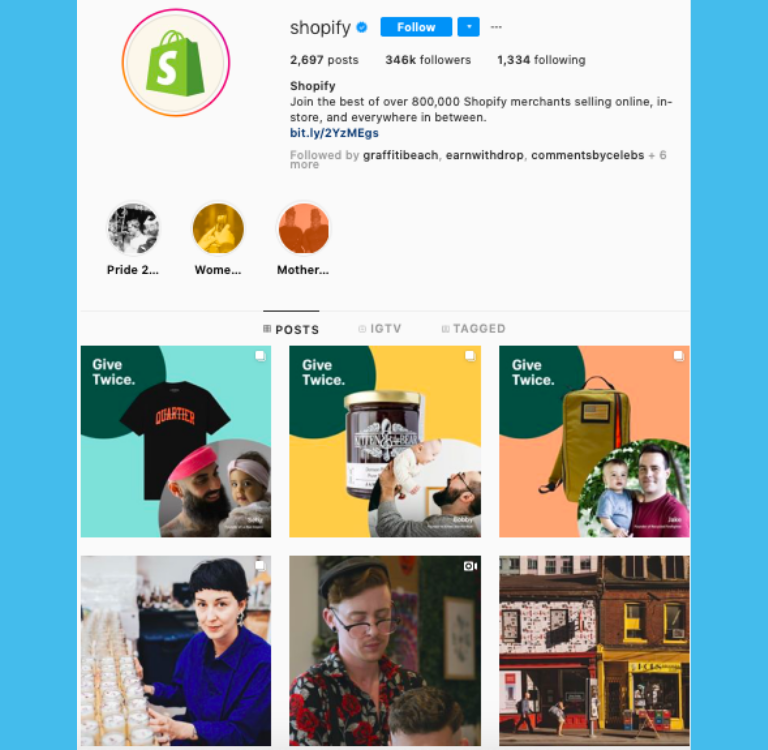 Contenido de Instagram