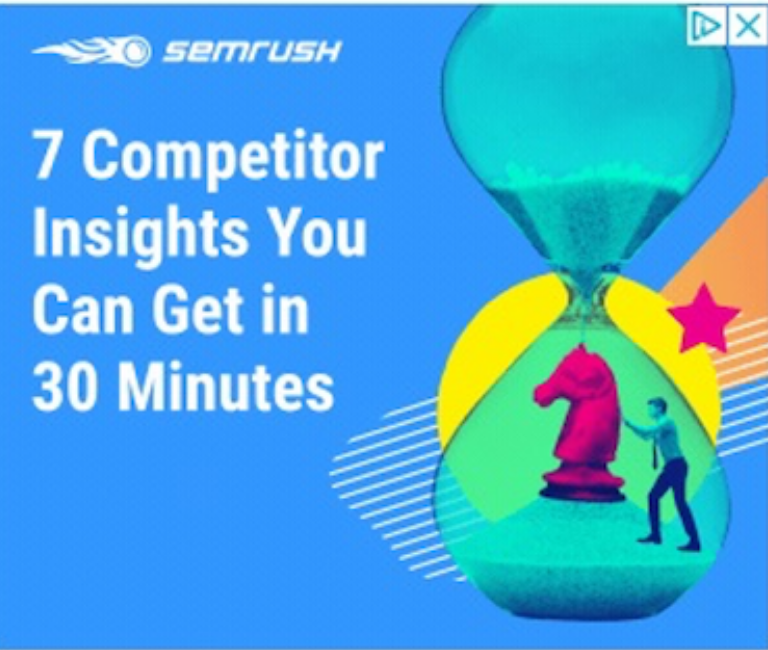 ejemplos de anuncios display de los que tomar nota: SEMRush