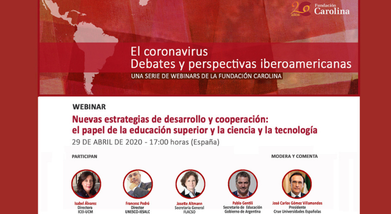 Seminario online sobre el COVID-19