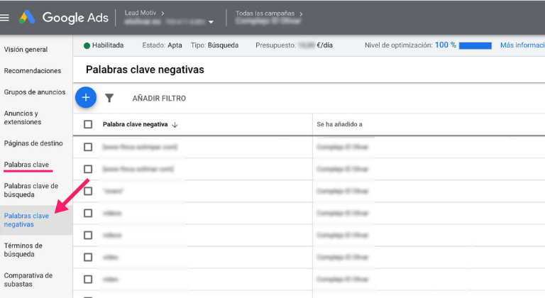Acciones a implementar