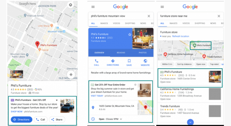 ¿Qué ganas con las campañas locales en Google Ads?