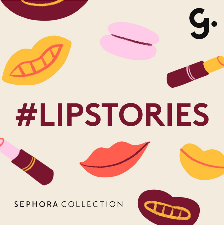 Ejemplo de branded podcast: LIPSTORIES