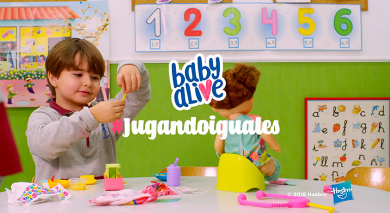 Campaña de juegos para niños