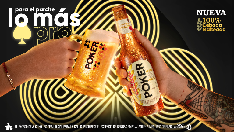 Ejemplo de comunidad de marca de Colombia, Póker.